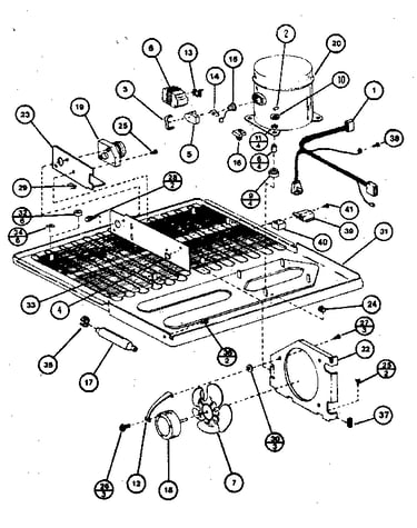 Compressor compartment