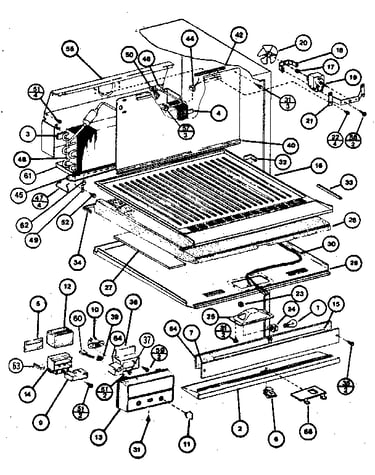 Refrigerator freezer functional