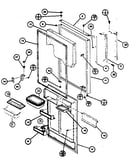 Refrigerator door