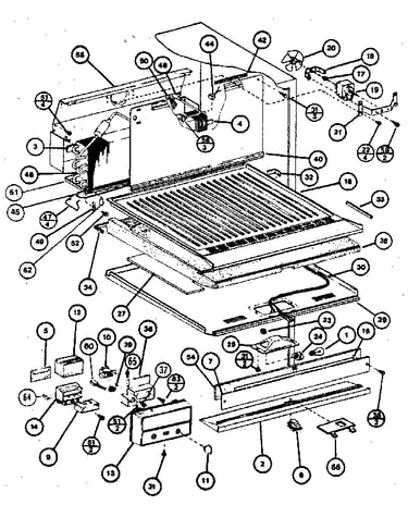Refrigerator freezer functional