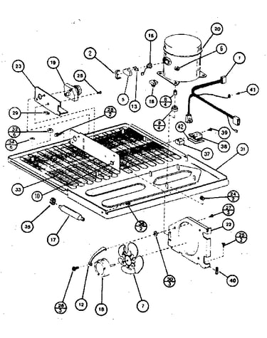 Compressor compartment
