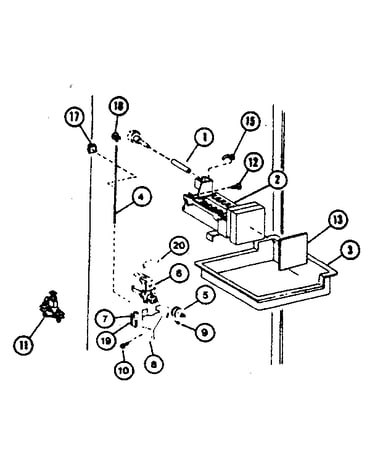 Add on ice-maker