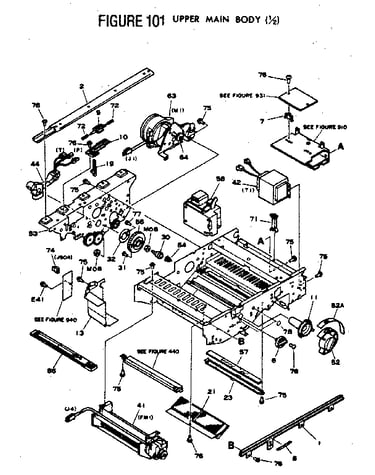 Figure 101 upper main body (1/2)