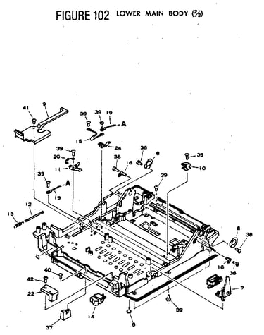 Figure 102 lower main body (2/2)