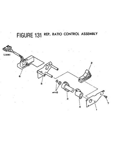 Figure 131 rep, ratio control assembly