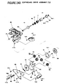 Figure 240 copyboard drive assembly (1/2)