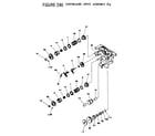 Sears 705PC-24 figure 240 copyboard drive assembly (2/2) diagram
