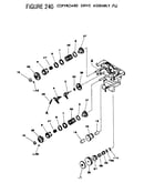 Figure 240 copyboard drive assembly (2/2)