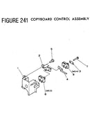 Figure 241 copyboard control assembly