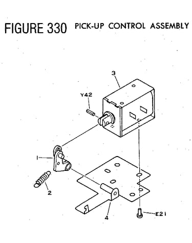 Figure 330 pick-up control assembly