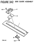 Figure 342 side guide assembly