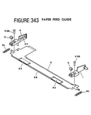 Figure 343 paper feed guide