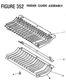 Figure 352 feeder guide assembly