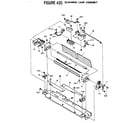 Sears 705PC-24 figure 420 scanning lamp assembly diagram