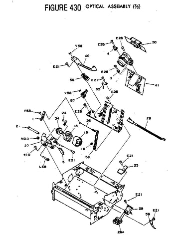 Figure 430 optical assembly (2/2)