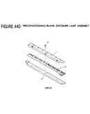 Figure 440 preconditioning/blank exposure lamp assembly