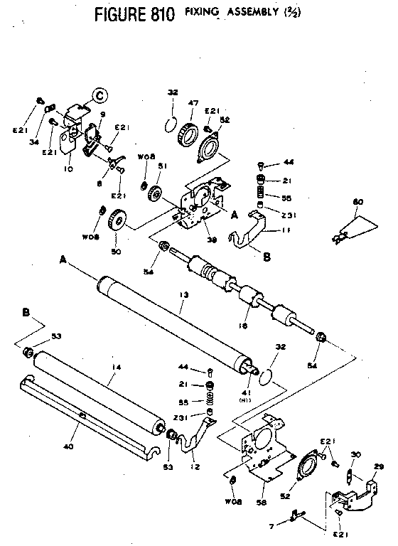 Figure 810 fixing assembly (2/2)