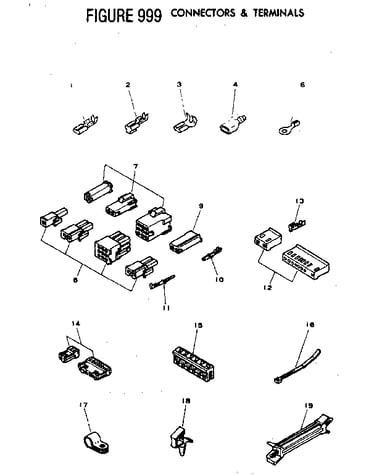 Figure 999 connectors & terminals