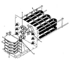 ICP AMA015AHA1 functional replacement parts diagram