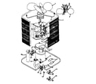 ICP CH3060VKA1 functional replacement parts/801400 diagram