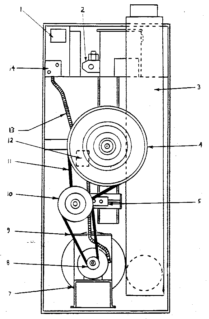 Cabinet rear