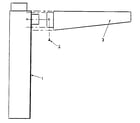 Kenmore 761ID31.4V recirculating duct - plenum assembly diagram