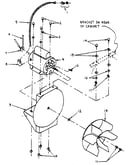 Motor and blower assembly