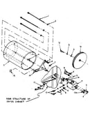 Cylinder, trunnion & bearing assembly