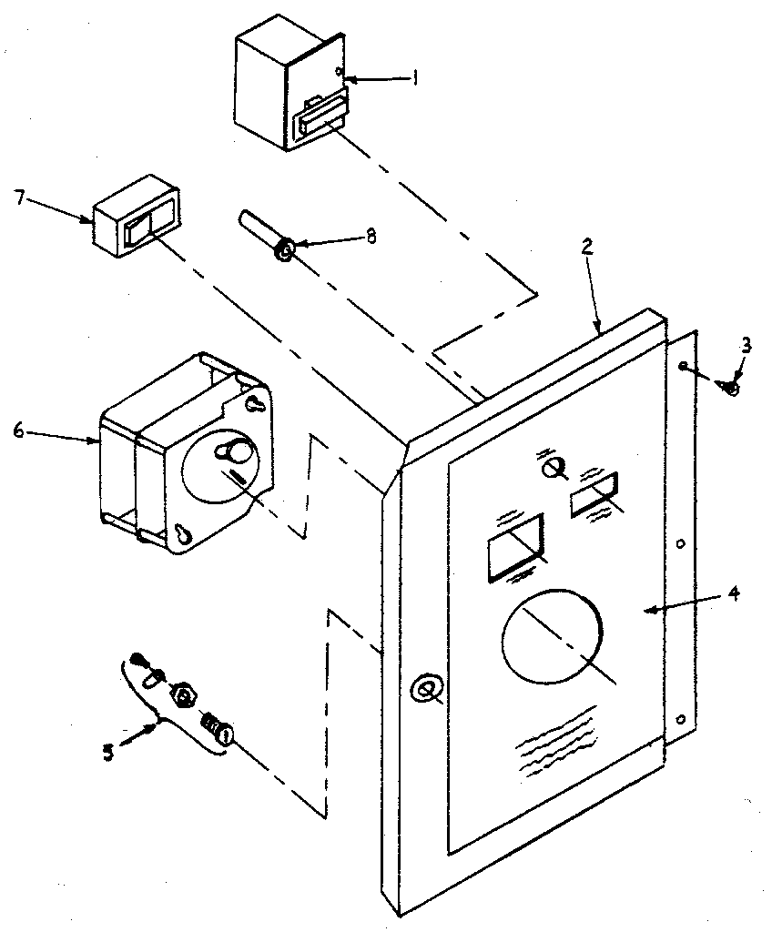 Wiring box door