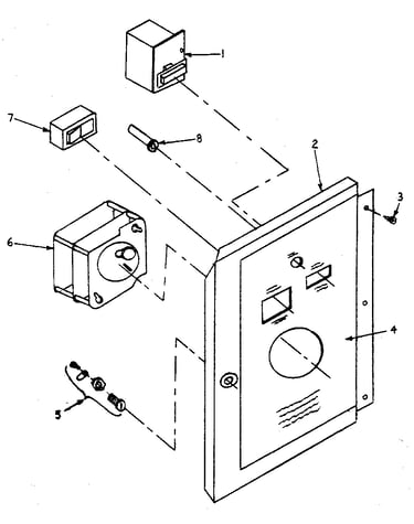 Wiring box door