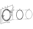 International Dryer ID26.3G main door assembly diagram