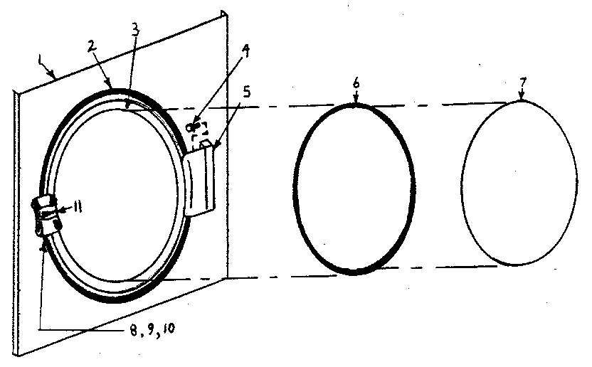 Main door assembly