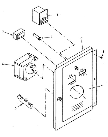 Wiring box door