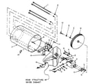 International Dryer ID51.4G cylinder, trunnion & bearing assembly diagram