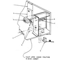 Kenmore 761ID51.4G wiring box assembly diagram