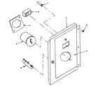 International Dryer ID51.4G wiring box door diagram