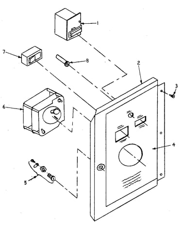 Wiring box door