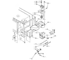 Kenmore 6659898990 microwave magnetron and air flow diagram