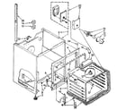 Kenmore 6659898990 lower electric oven body diagram