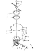 Heater, pump and lower sprayarm
