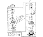 Kenmore 6651778582 pump and motor diagram