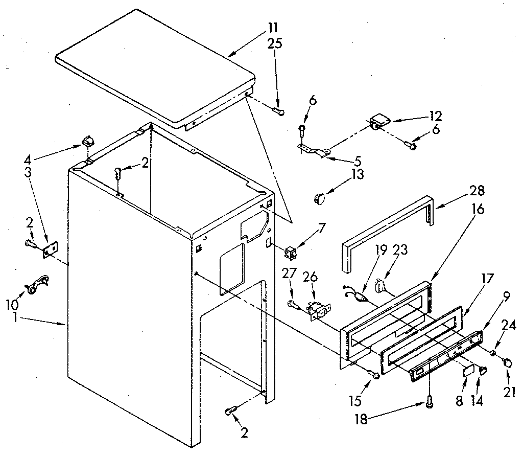 Cabinet and control