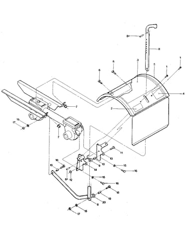 Tine hood, depth regulator, and drag bar