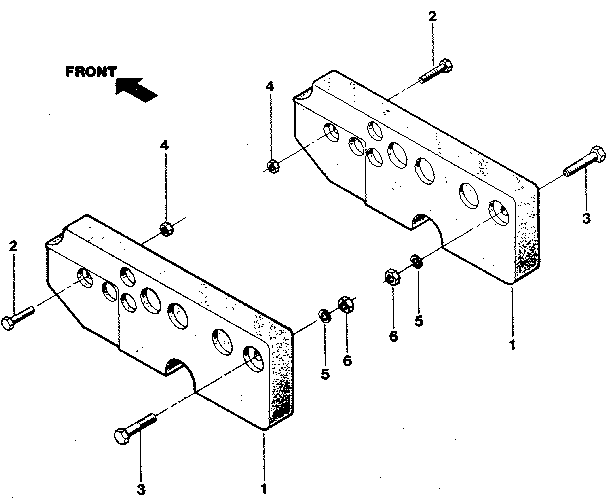 FRAME WEIGHT KIT (PART NO. 55067)