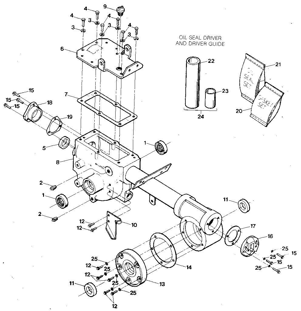 TRANSMISSION HOUSING, COVERS, SEALS, GASKETS & PLUGS