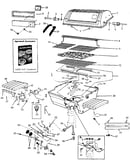 Grill and burner section