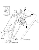 Handlebars & mounting bracket - & control levers