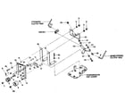 Troybilt JUNIOR SERIAL #M74690 AND UP forward/reverse idler assembly diagram