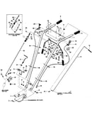 Handlebars & mounting bracket - & control levers