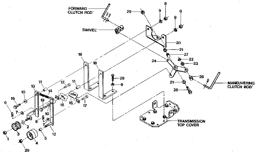 FORWARD/REVERSE IDLER ASSEMBLY